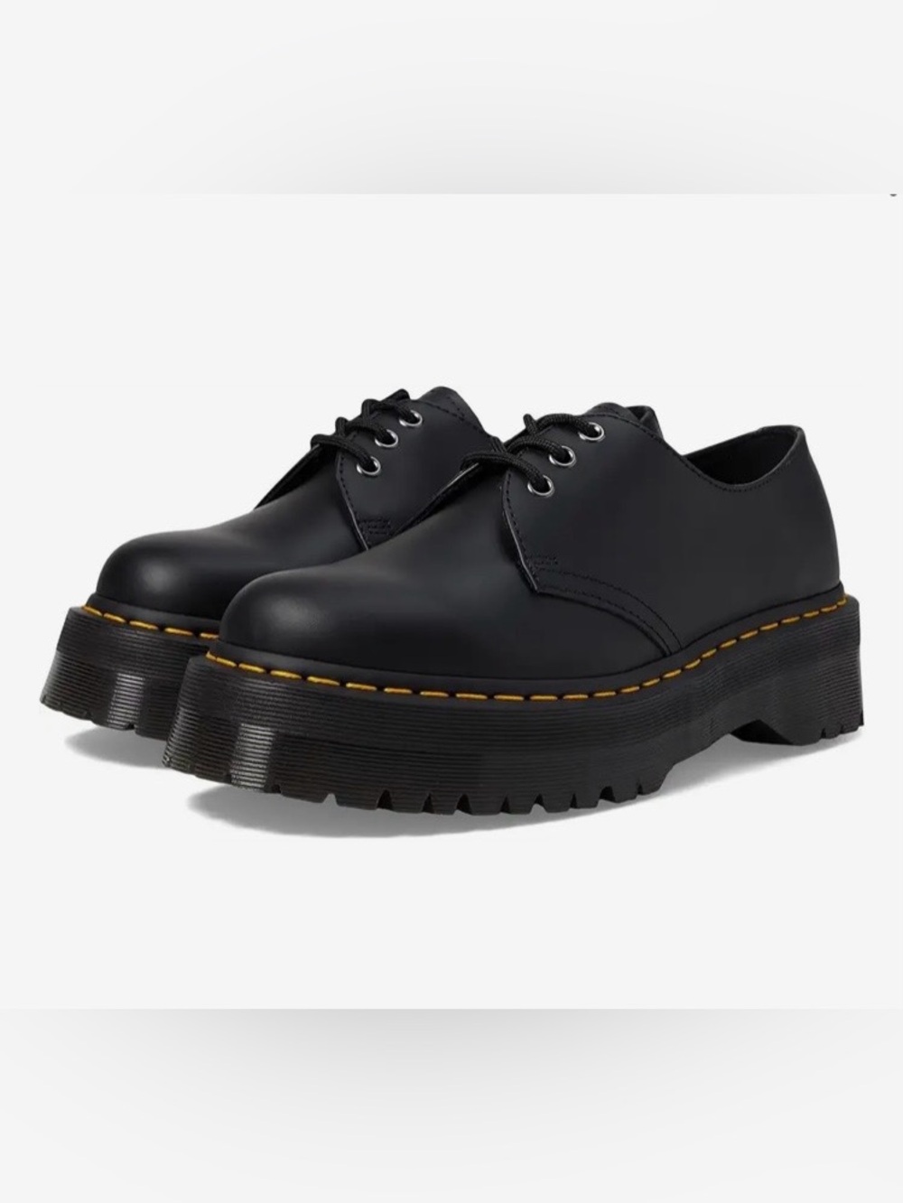 NWoT Dr. Marten’s 1461 Quad Smooth Leather Platform Shoes 1461 Women’s 8